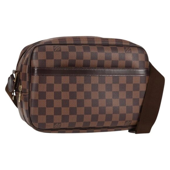 LOUIS VUITTON Damier Ebene Reporter PM Shoulder Bag - Picture 1 of 16